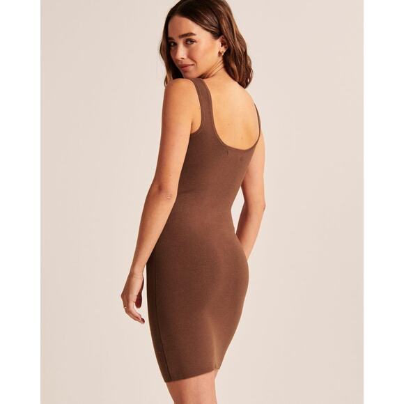 Abercrombie & Fitch 90s Ribbed Mini Sweater Dress - Picture 3 of 6